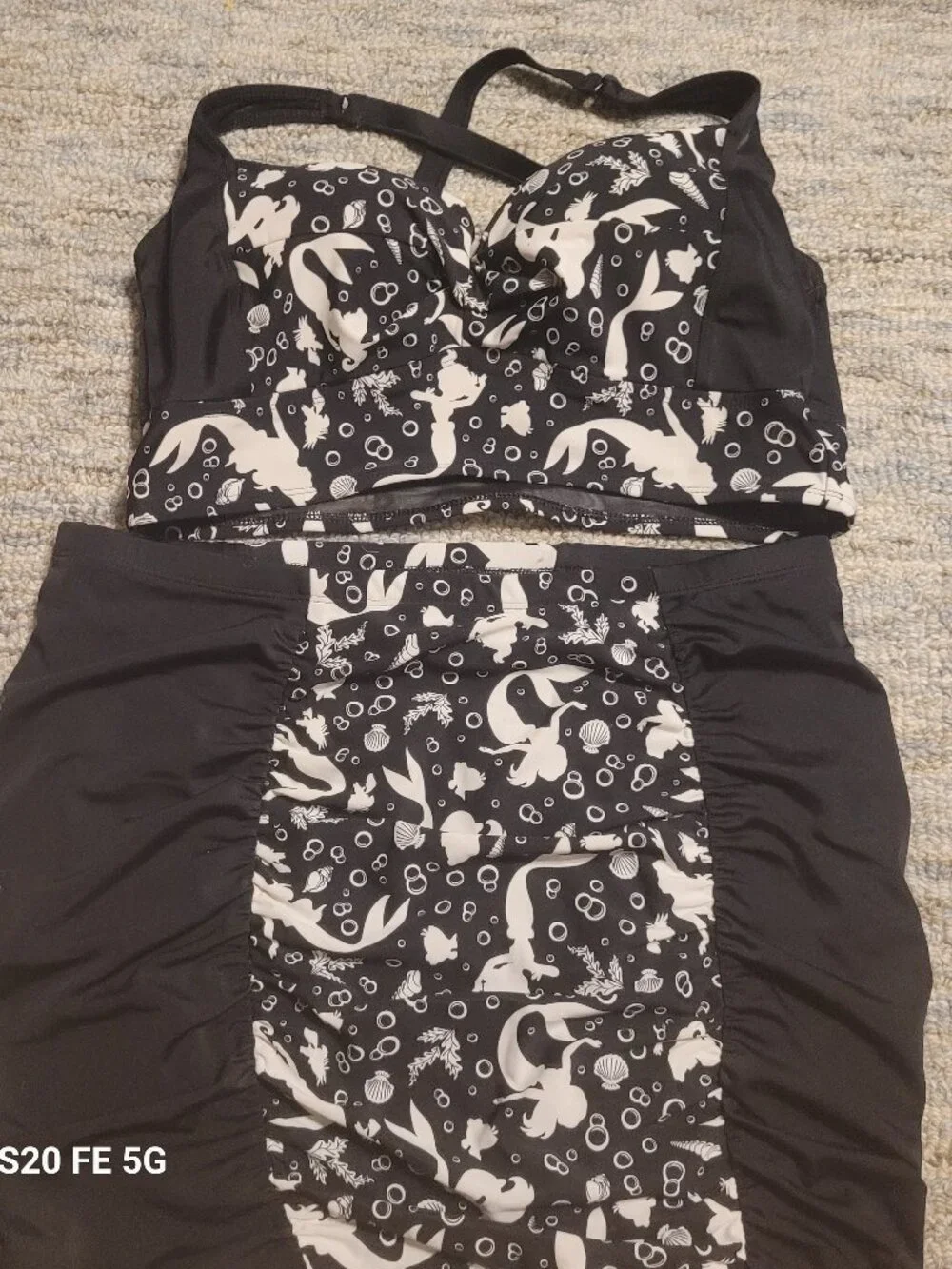 Torrid Disney Little Mermaid 2 Piece Bathing Suit